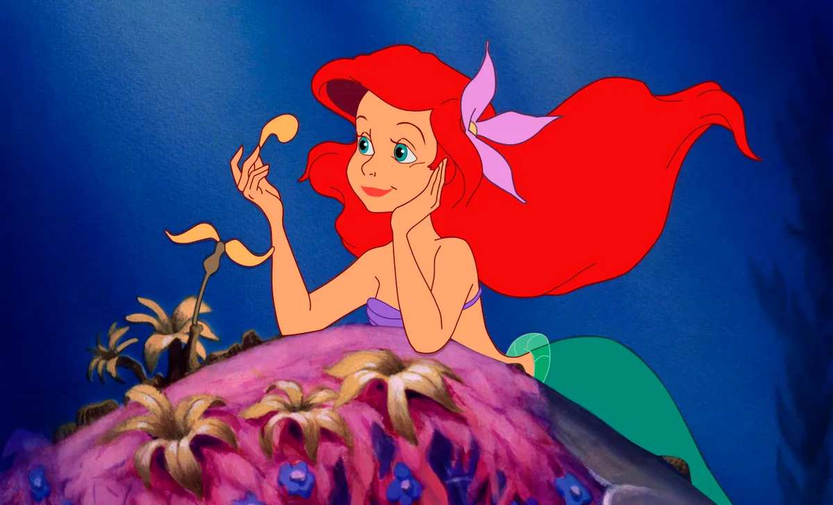 Ariel from the animated movie "The Little Mermaid"
