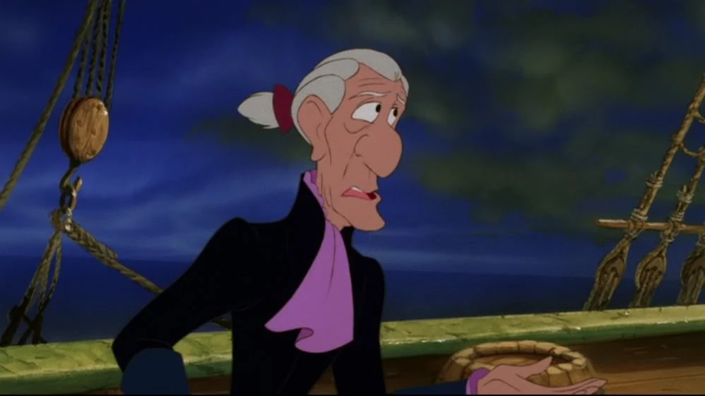 Grimsby from the animated movie "The Little Mermaid"
