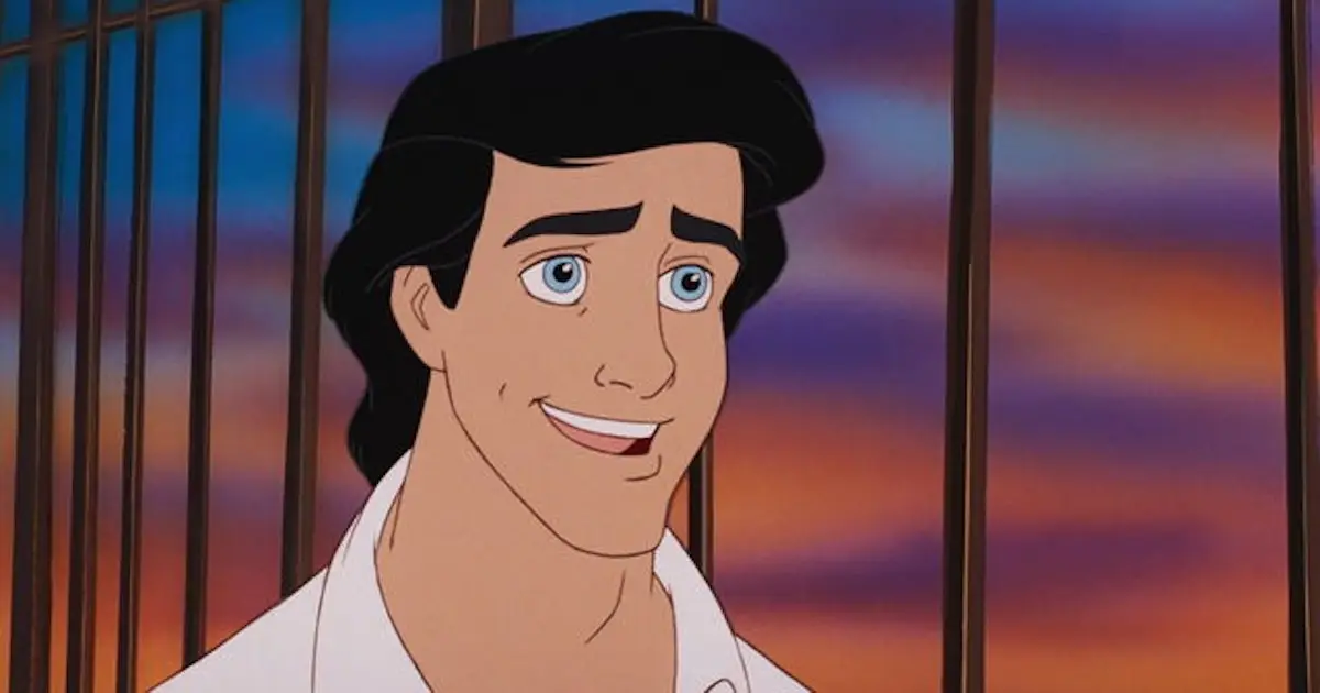 Prince Eric from the animated movie "The Little Mermaid"
