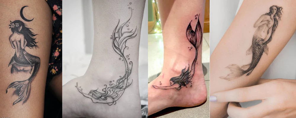 Mermaid Tattoos for Females